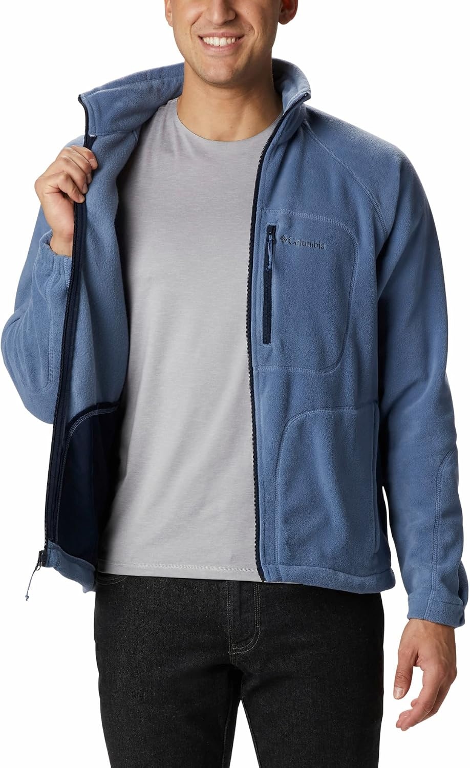 image:imageColumbia 1420421CB FAST TREK II FULL ZIP FLEBluestoneCollegiate Navy