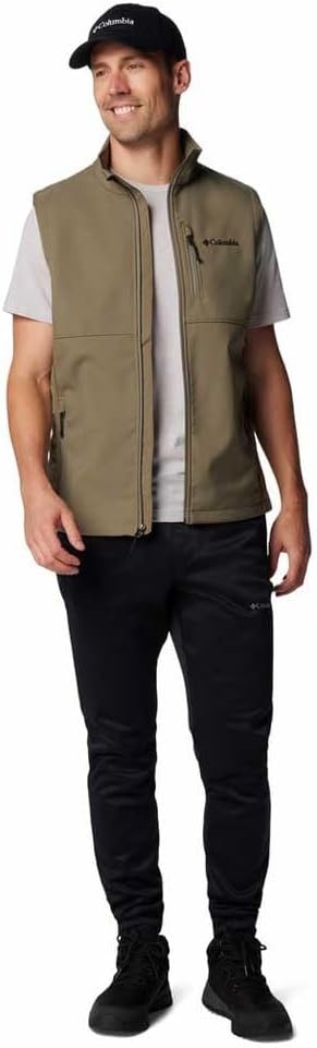 image:imageColumbia Ascender II Softshell Vest Softshell Weste fr HerrenSteingrn