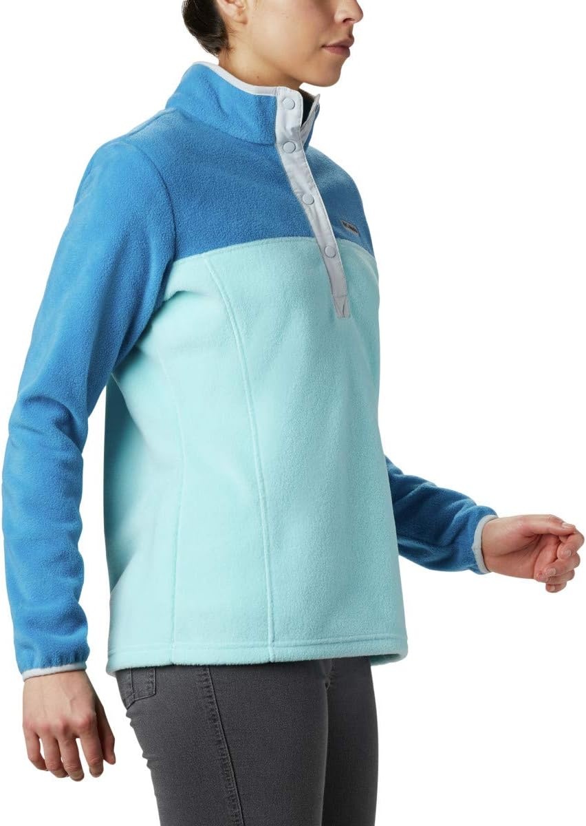 image:imageColumbia Benton Springs 12 Snap Pull Over II Fleece Pullover fr DamenAquatintDark Pool