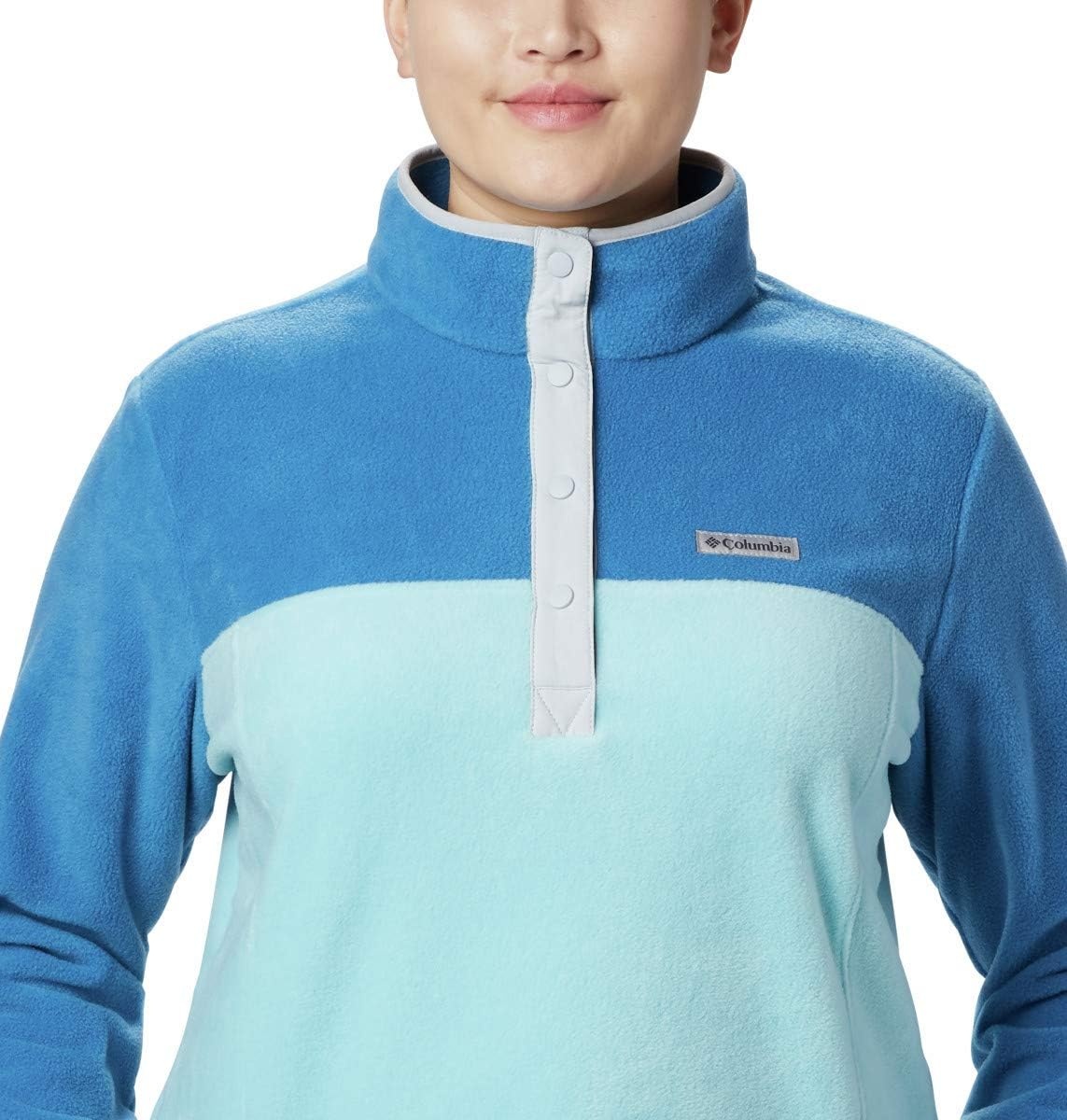image:imageColumbia Benton Springs 12 Snap Pull Over II Fleece Pullover fr DamenAquatintDark Pool
