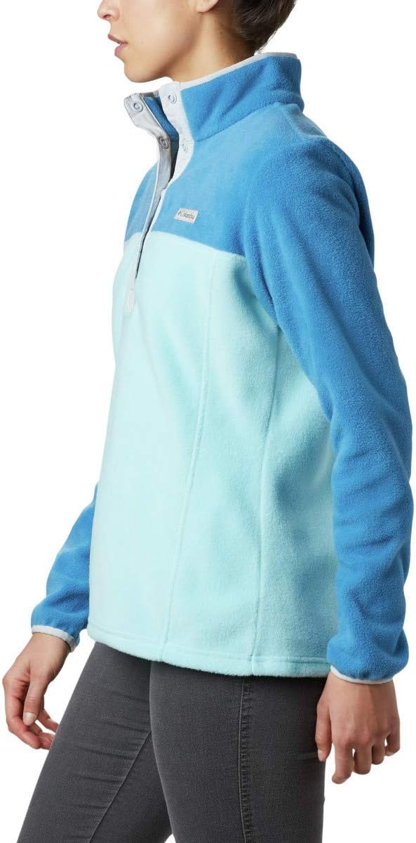 image:imageColumbia Benton Springs 12 Snap Pull Over II Fleece Pullover fr DamenAquatintDark Pool