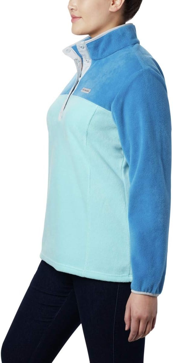 image:imageColumbia Benton Springs 12 Snap Pull Over II Fleece Pullover fr DamenAquatintDark Pool