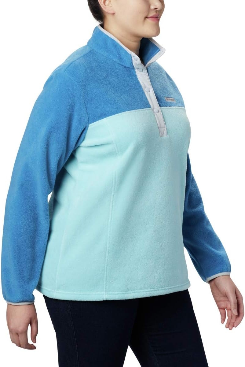 image:imageColumbia Benton Springs 12 Snap Pull Over II Fleece Pullover fr DamenAquatintDark Pool