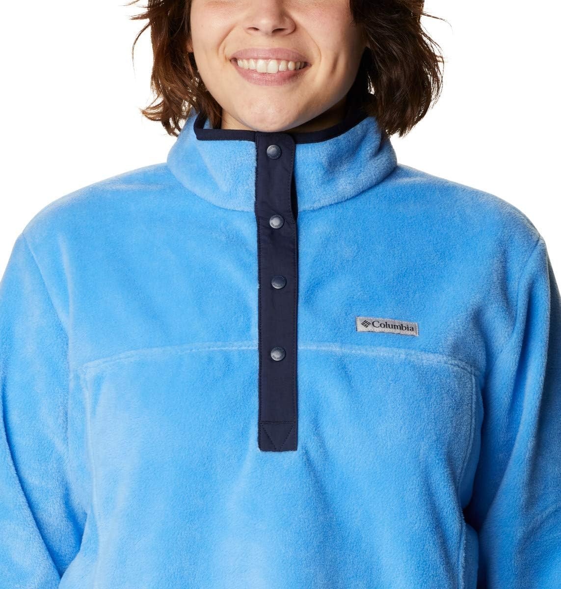 image:imageColumbia Benton Springs 12 Snap Pull Over II Fleece Pullover fr DamenBlau