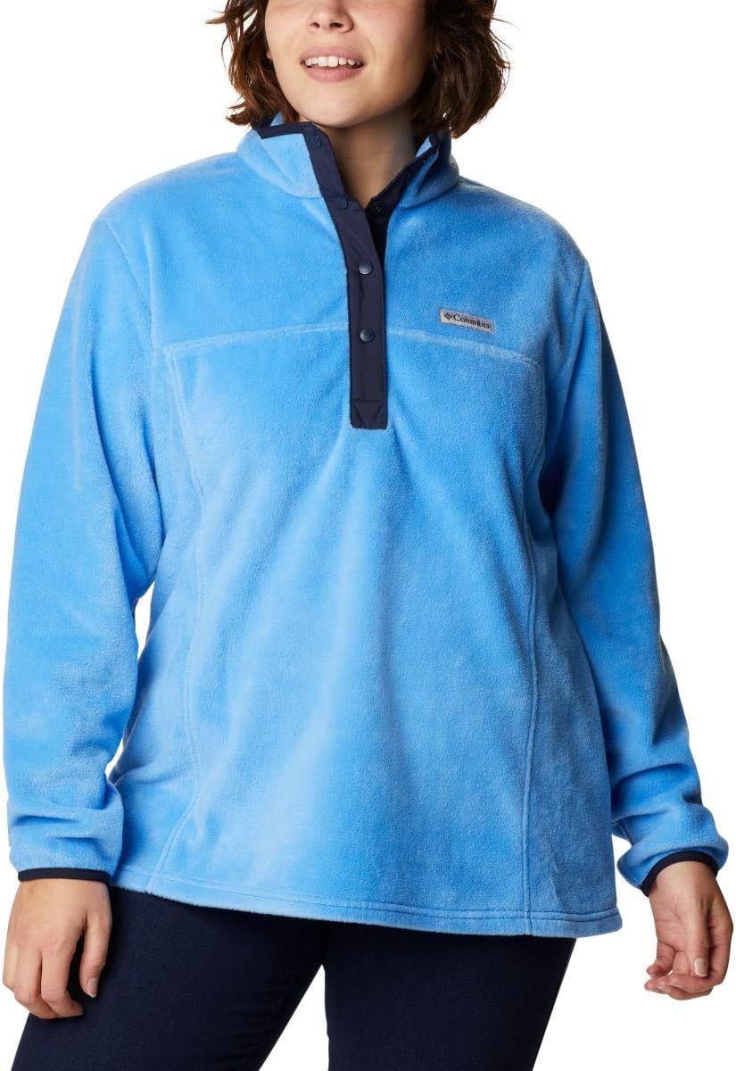 image:imageColumbia Benton Springs 12 Snap Pull Over II Fleece Pullover fr DamenBlau