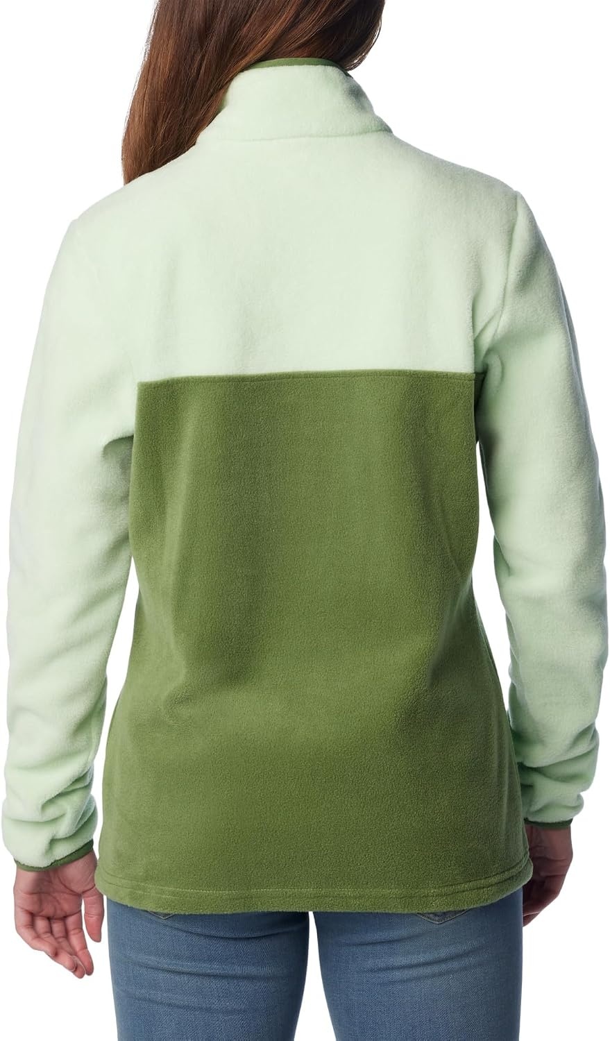 image:imageColumbia Benton Springs 12 Snap Pull Over II Fleece Pullover fr DamenCanteenSage Leaf