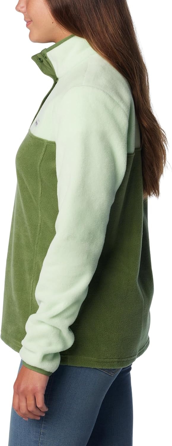 image:imageColumbia Benton Springs 12 Snap Pull Over II Fleece Pullover fr DamenCanteenSage Leaf