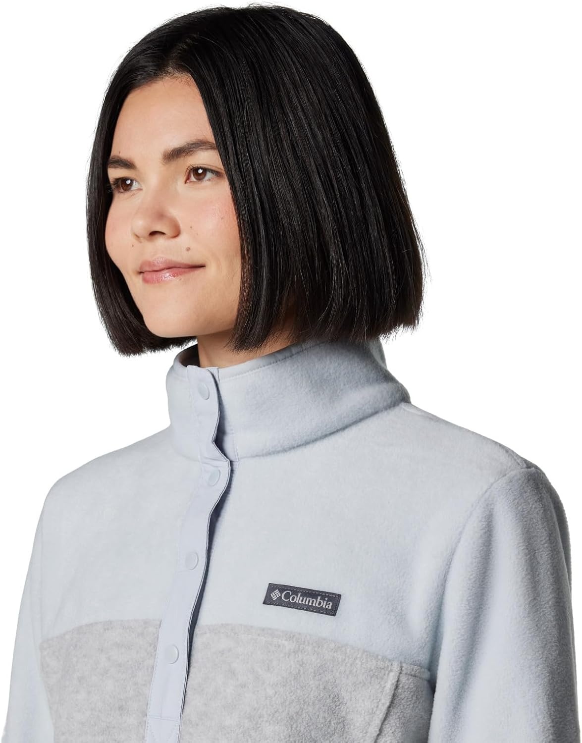 image:imageColumbia Benton Springs 12 Snap Pull Over II Fleece Pullover fr DamenCirrus Grey Heather
