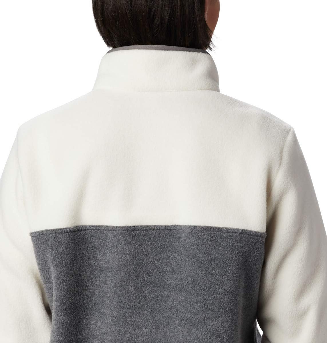 image:imageColumbia Benton Springs 12 Snap Pull Over II Fleece Pullover fr DamenCity Grey Heather Chalk
