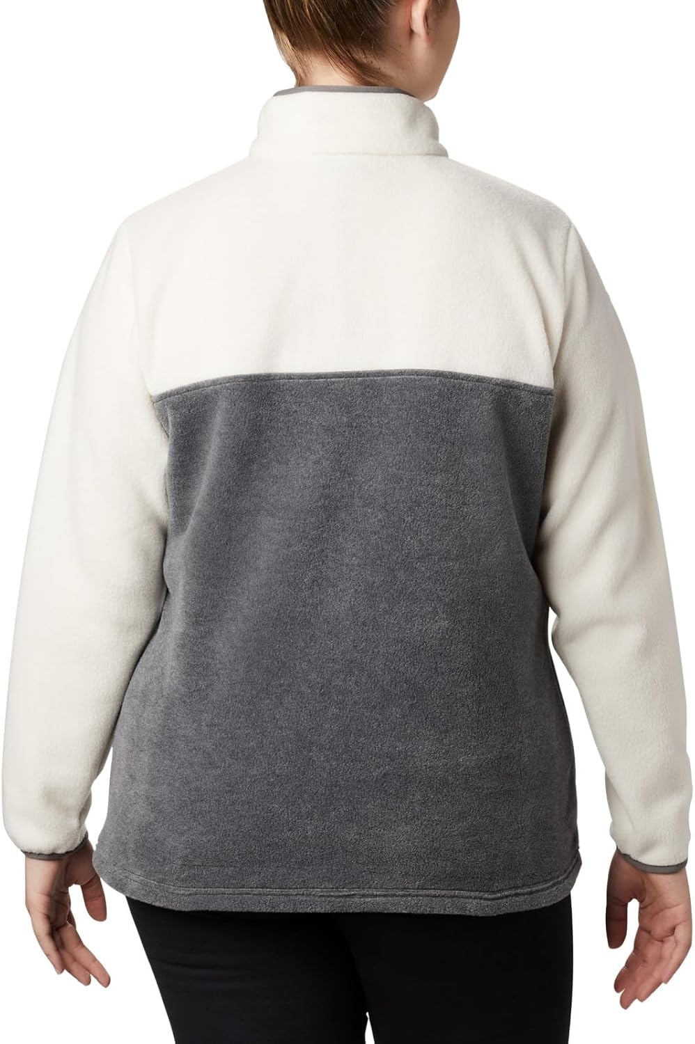 image:imageColumbia Benton Springs 12 Snap Pull Over II Fleece Pullover fr DamenCity Grey HeatherChalk