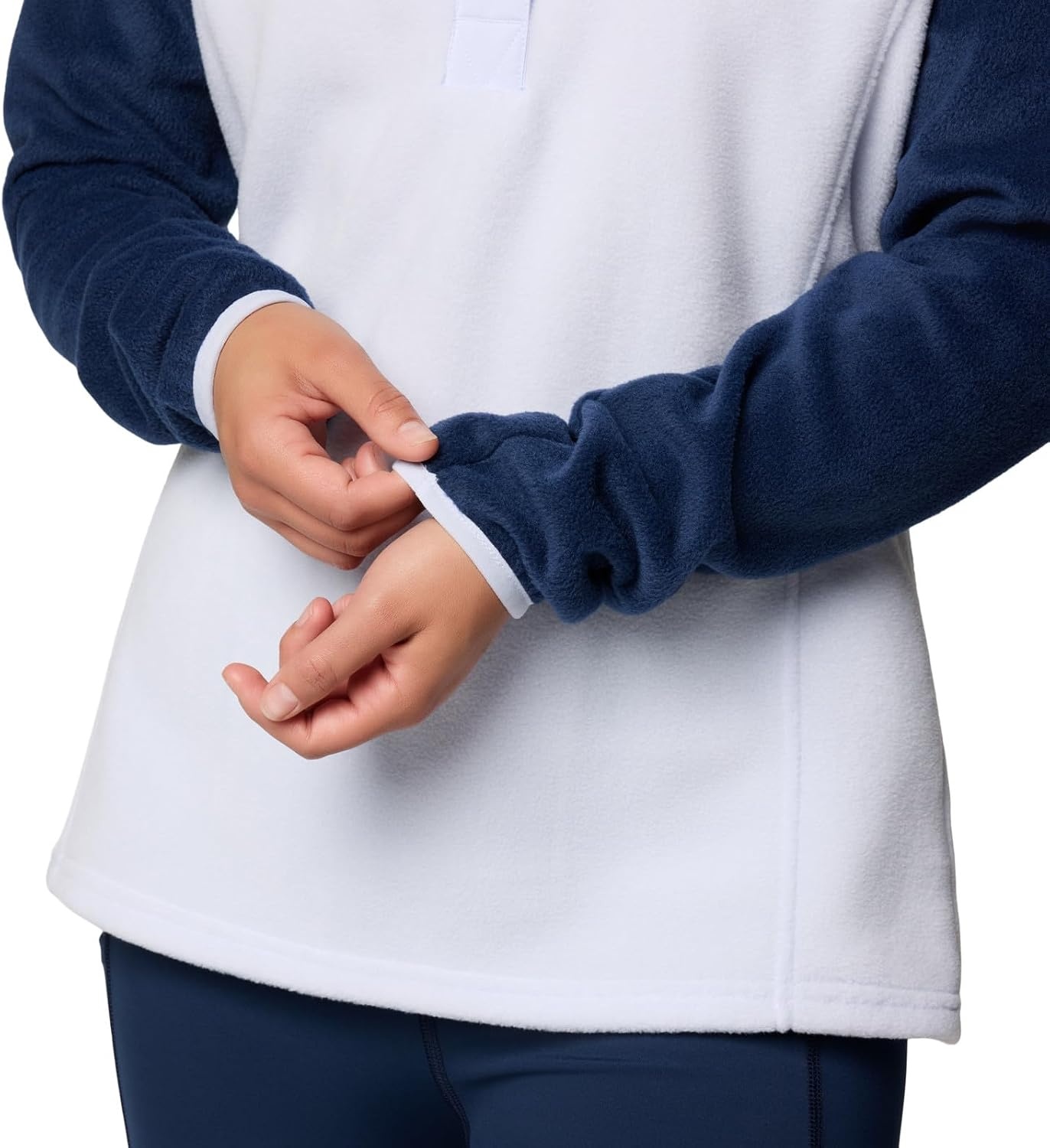 image:imageColumbia Benton Springs 12 Snap Pull Over II Fleece Pullover fr DamenCollegiate NavySnowdrift