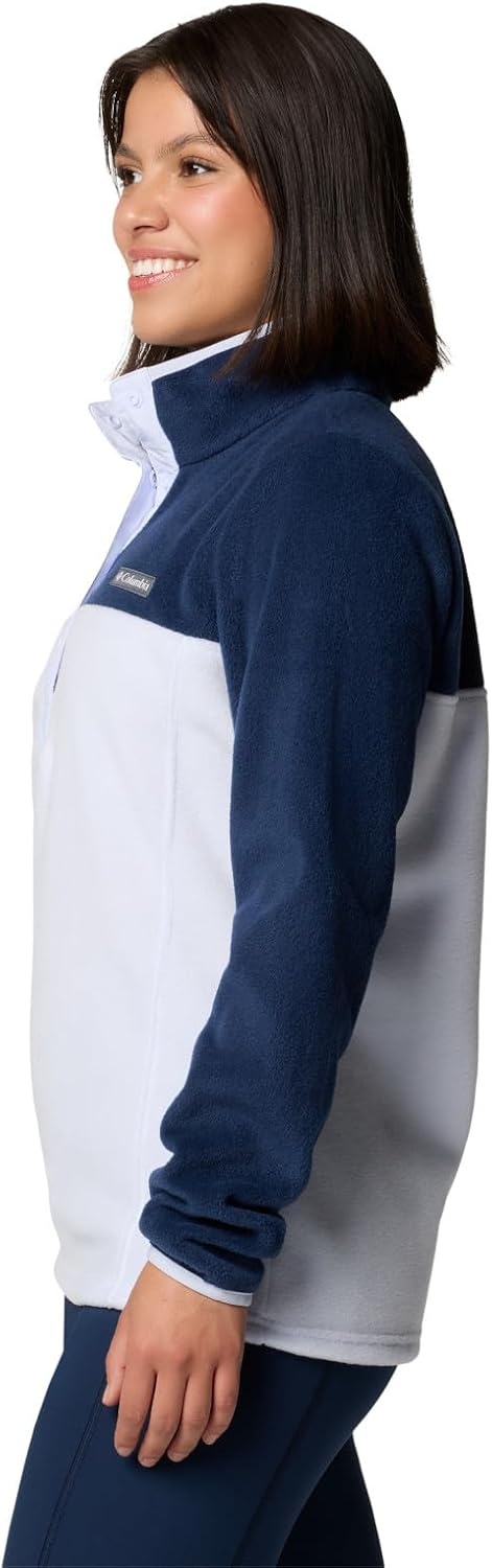 image:imageColumbia Benton Springs 12 Snap Pull Over II Fleece Pullover fr DamenCollegiate NavySnowdrift