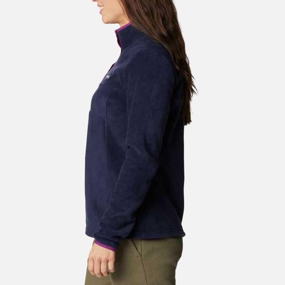 image:imageColumbia Benton Springs 12 Snap Pull Over II Fleece Pullover fr DamenDark NocturnalPlum