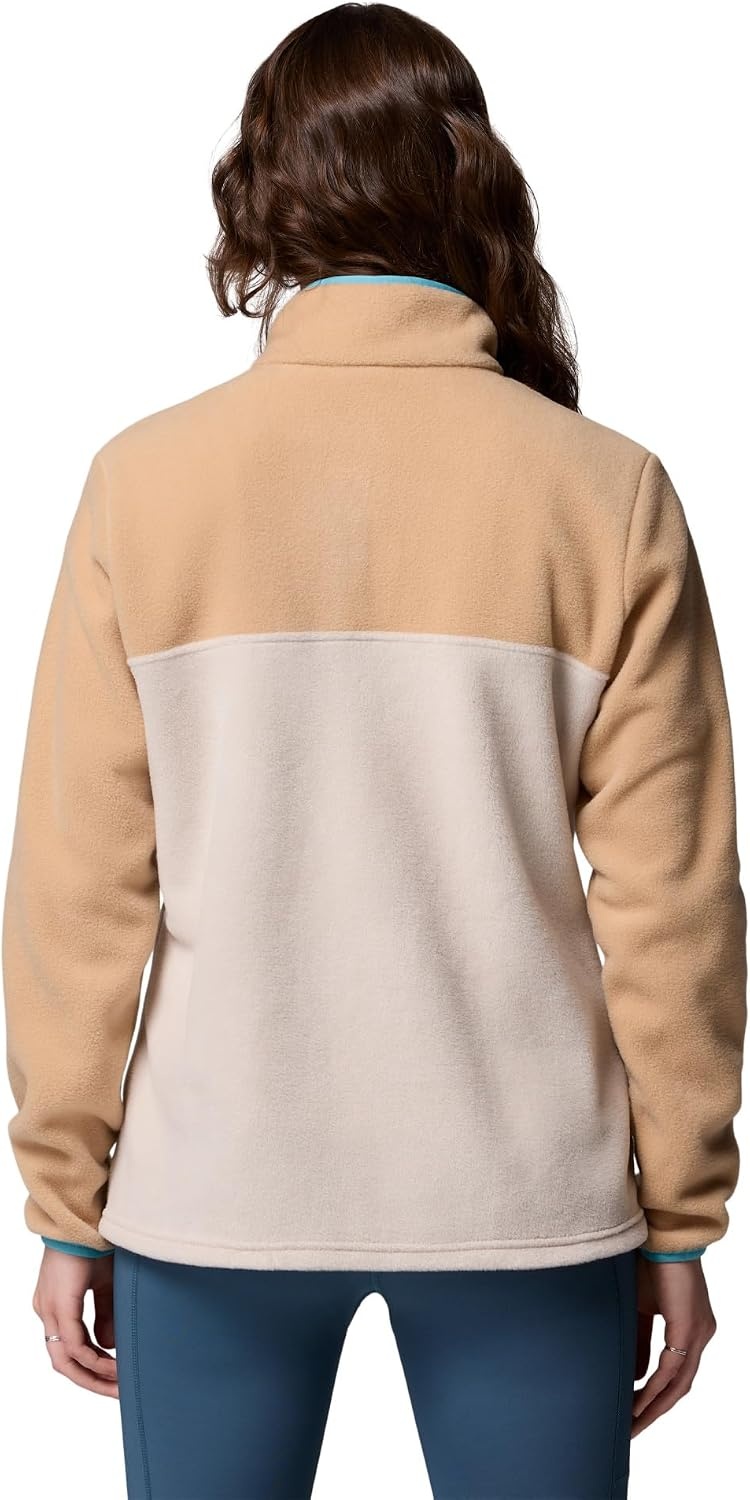 image:imageColumbia Benton Springs 12 Snap Pull Over II Fleece Pullover fr DamenDark StoneKanuVintage Blue