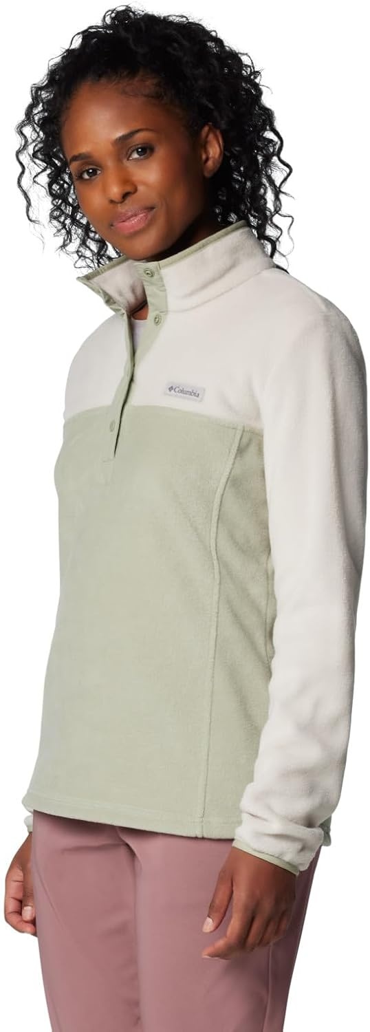 image:imageColumbia Benton Springs 12 Snap Pull Over II Fleece Pullover fr DamenDark StoneSafari