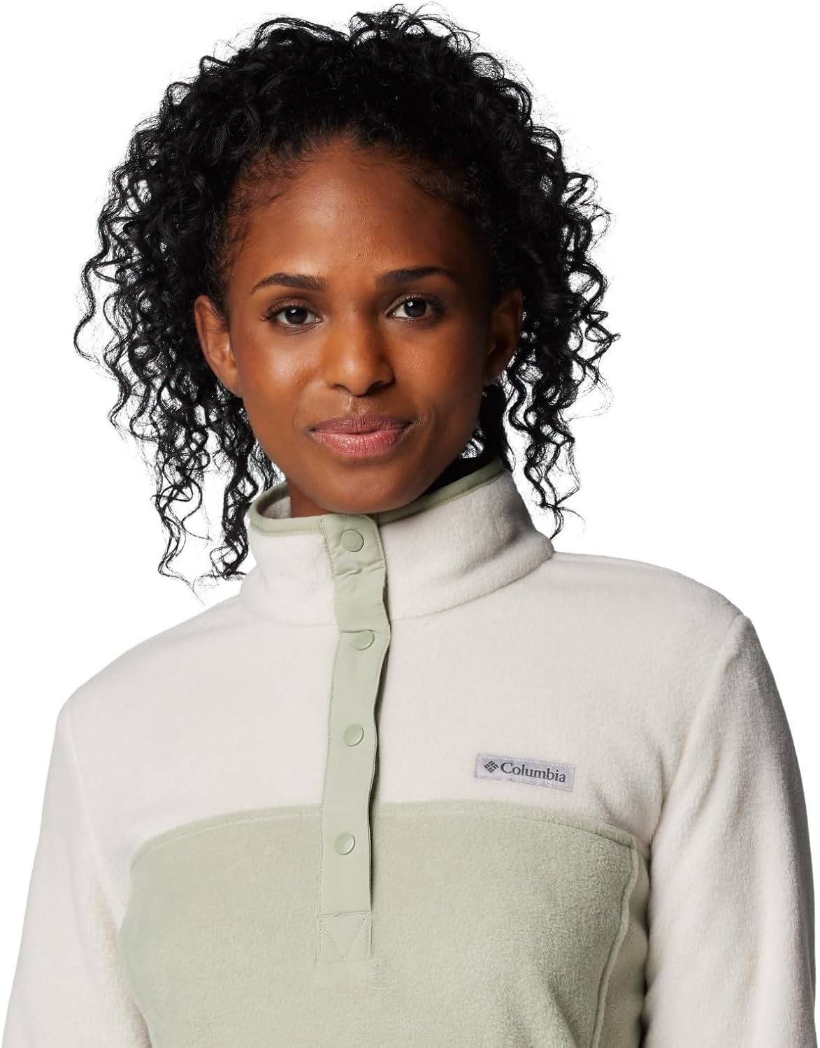 image:imageColumbia Benton Springs 12 Snap Pull Over II Fleece Pullover fr DamenDark StoneSafari