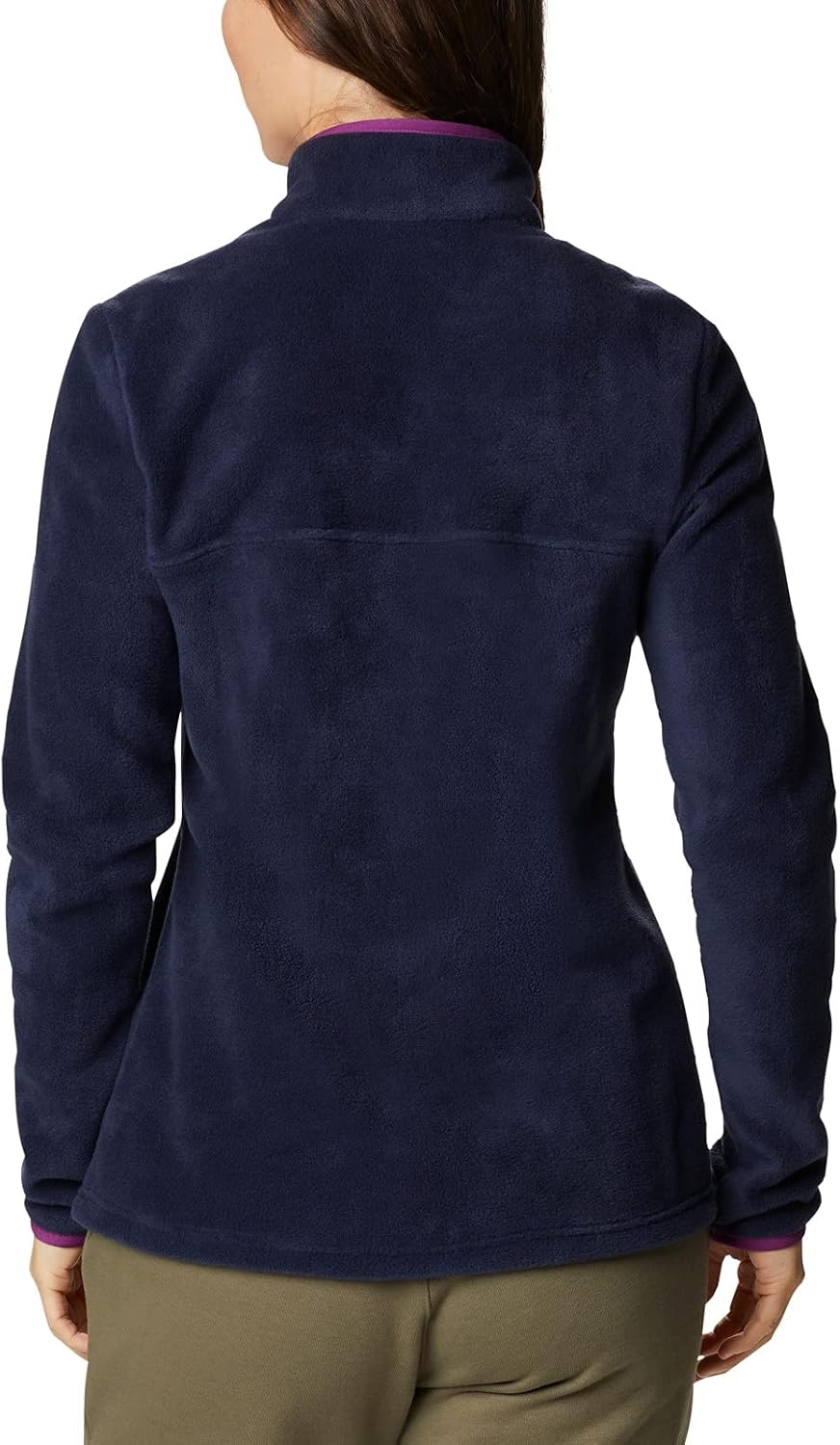 image:imageColumbia Benton Springs 12 Snap Pull Over II Fleece Pullover fr DamenDunkles NachtaktivPflaume