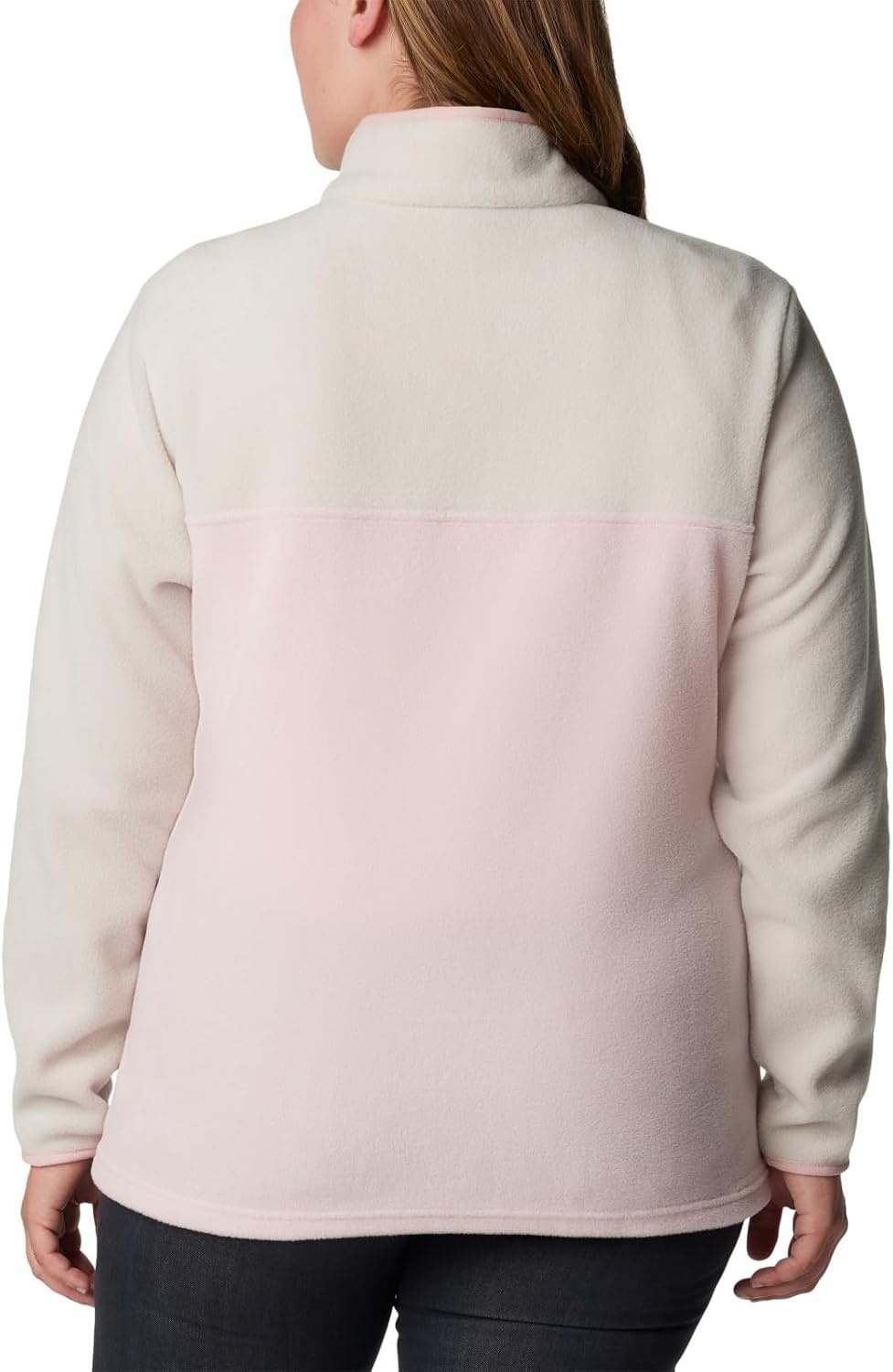 image:imageColumbia Benton Springs 12 Snap Pull Over II Fleece Pullover fr DamenDusty PinkDark StoneDusty Pink
