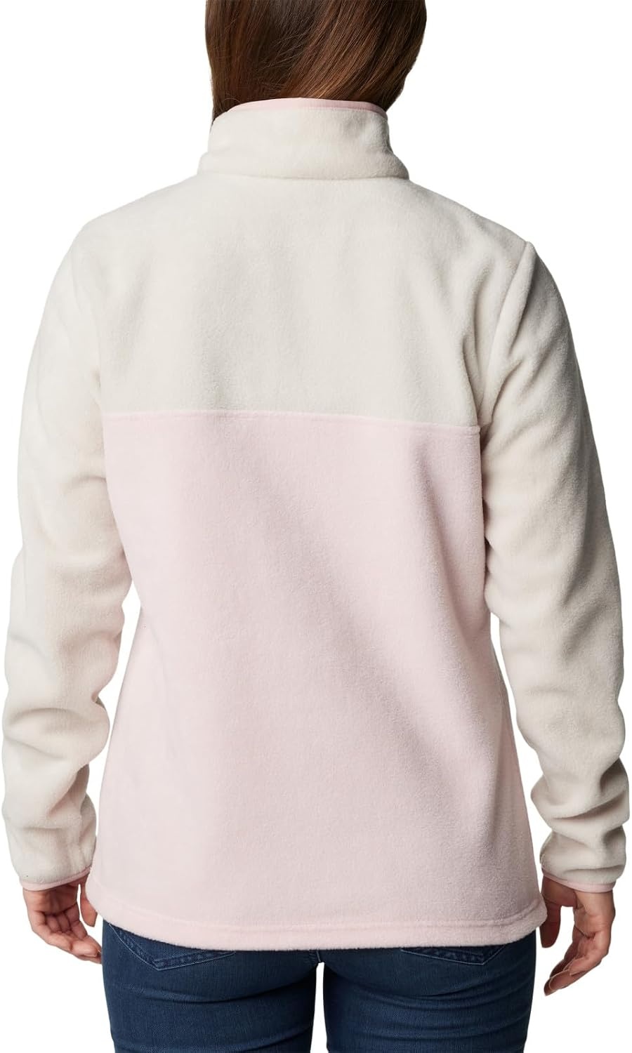image:imageColumbia Benton Springs 12 Snap Pull Over II Fleece Pullover fr DamenDusty PinkDark StoneDusty Pink