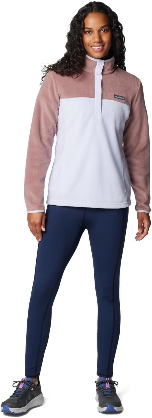 image:imageColumbia Benton Springs 12 Snap Pull Over II Fleece Pullover fr DamenFigSnowdrift