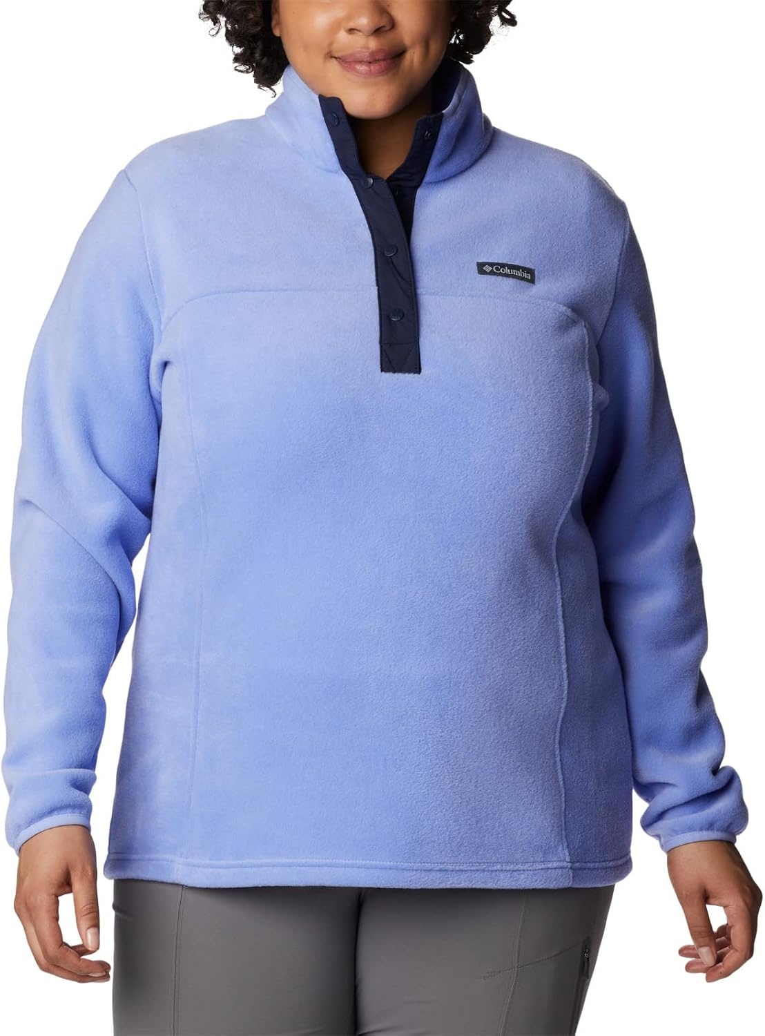image:imageColumbia Benton Springs 12 Snap Pull Over II Fleece Pullover fr DamenGelassenheitDunkle Nachtaktiv