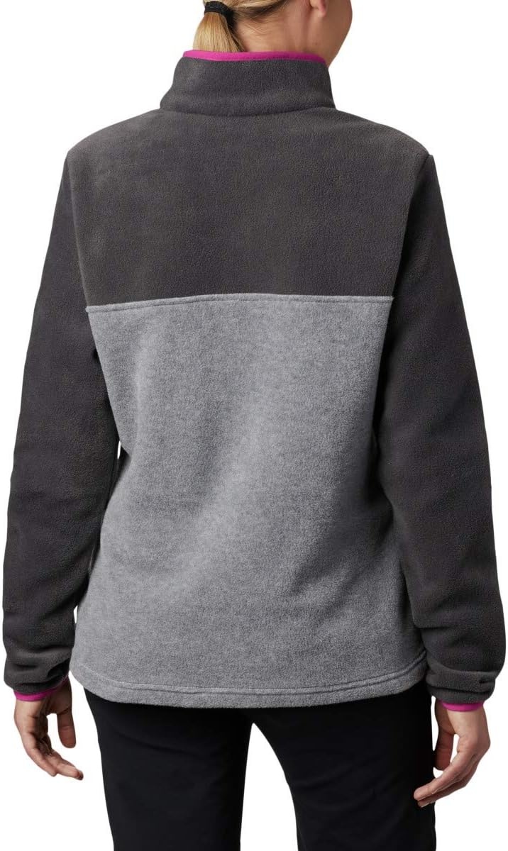 image:imageColumbia Benton Springs 12 Snap Pull Over II Fleece Pullover fr DamenHellgrau HeatherHai