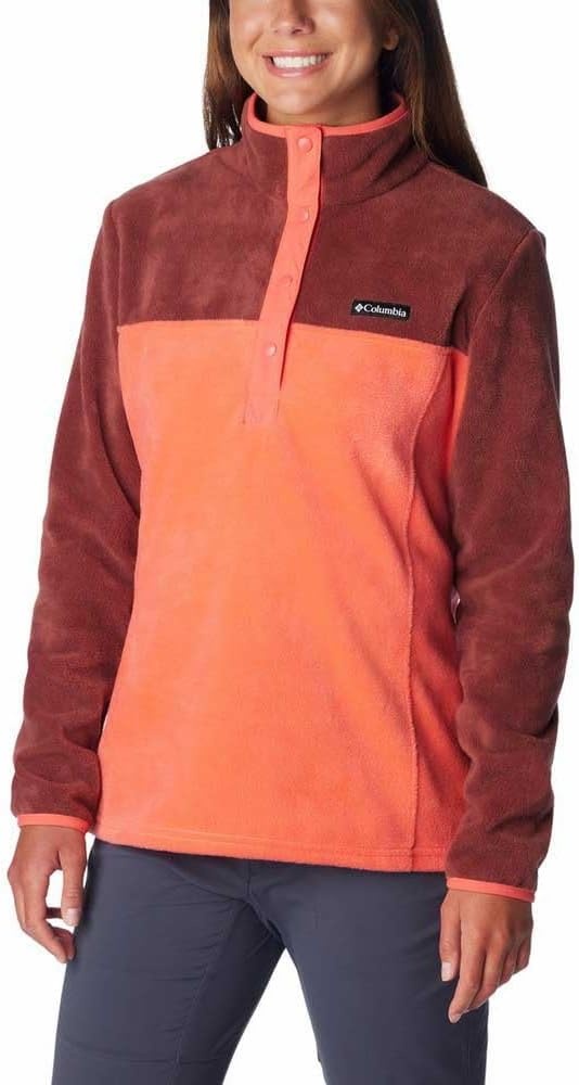 image:imageColumbia Benton Springs 12 Snap Pull Over II Fleece Pullover fr DamenJuicySpice