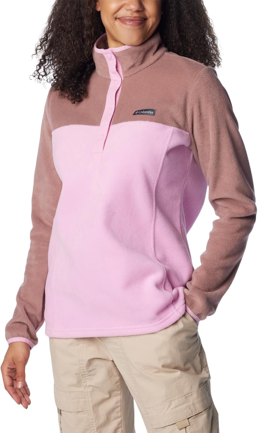image:imageColumbia Benton Springs 12 Snap Pull Over II Fleece Pullover fr DamenKosmosFeige