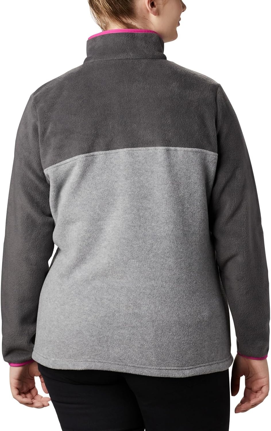 image:imageColumbia Benton Springs 12 Snap Pull Over II Fleece Pullover fr DamenLight Grey HeatherShark