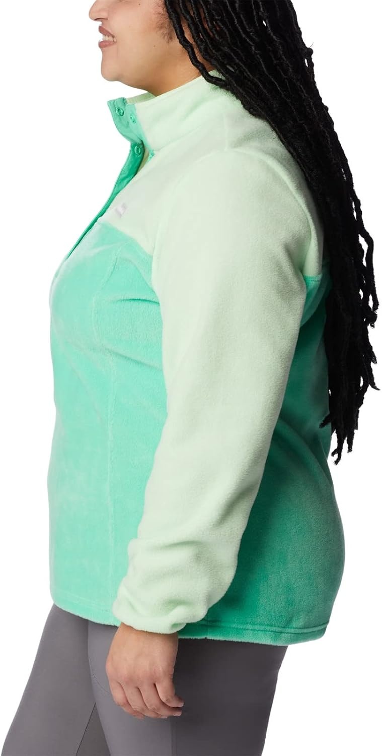 image:imageColumbia Benton Springs 12 Snap Pull Over II Fleece Pullover fr DamenLight JadeKey West