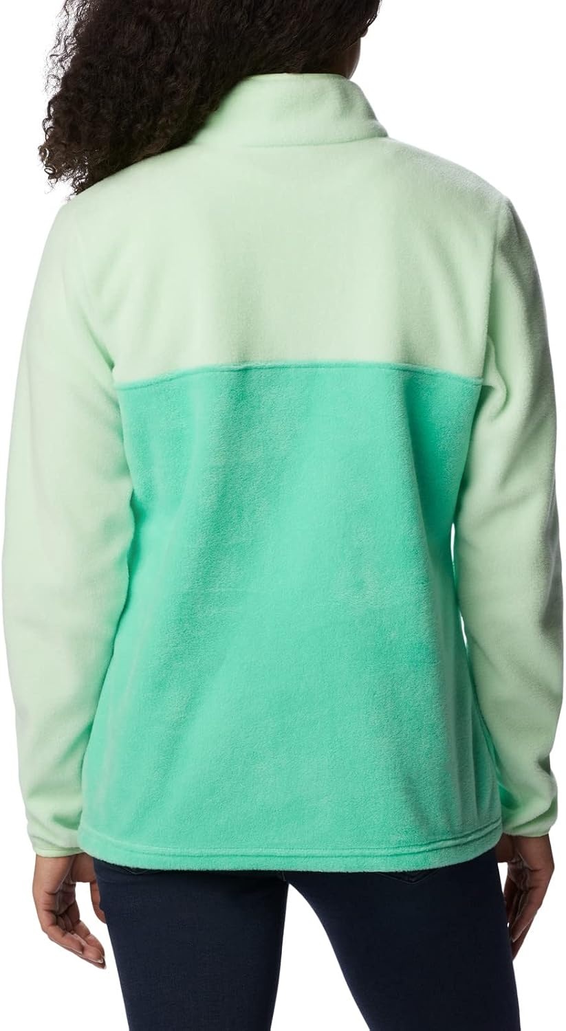 image:imageColumbia Benton Springs 12 Snap Pull Over II Fleece Pullover fr DamenLight JadeKey West