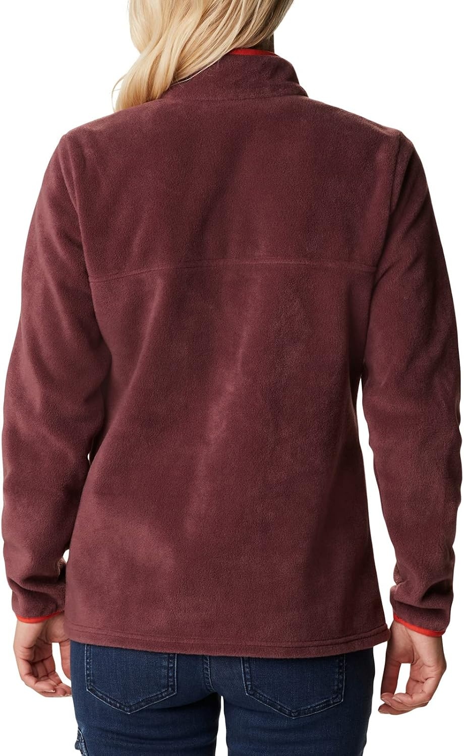 image:imageColumbia Benton Springs 12 Snap Pull Over II Fleece Pullover fr DamenMalbecBold Orange