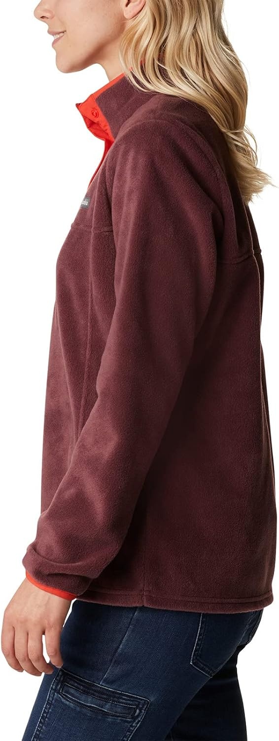 image:imageColumbia Benton Springs 12 Snap Pull Over II Fleece Pullover fr DamenMalbecBold Orange