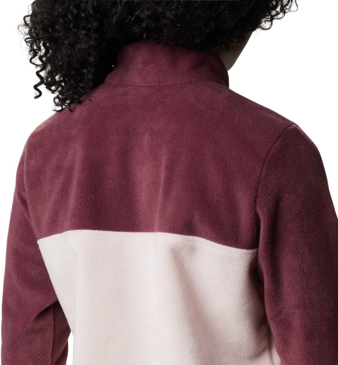 image:imageColumbia Benton Springs 12 Snap Pull Over II Fleece Pullover fr DamenMalbecMineral Pink