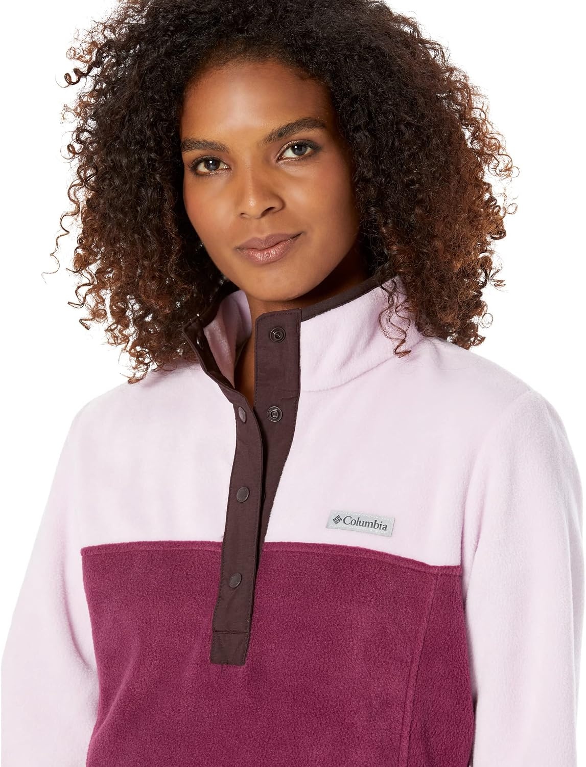 image:imageColumbia Benton Springs 12 Snap Pull Over II Fleece Pullover fr DamenMarionberryAura