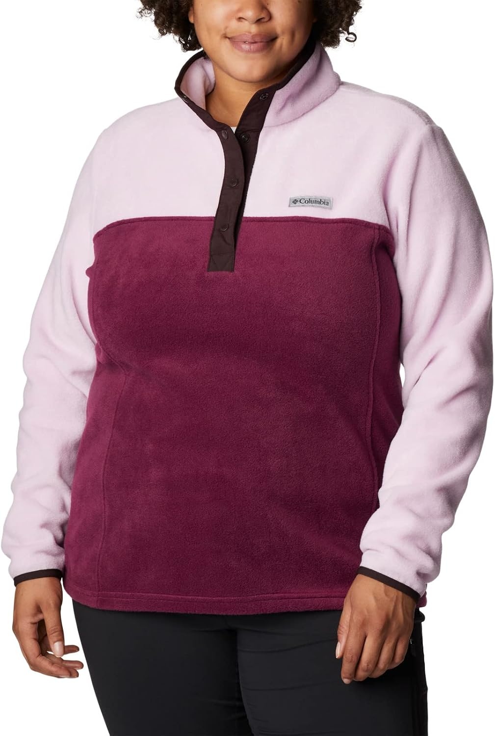 image:imageColumbia Benton Springs 12 Snap Pull Over II Fleece Pullover fr DamenMarionberryAura