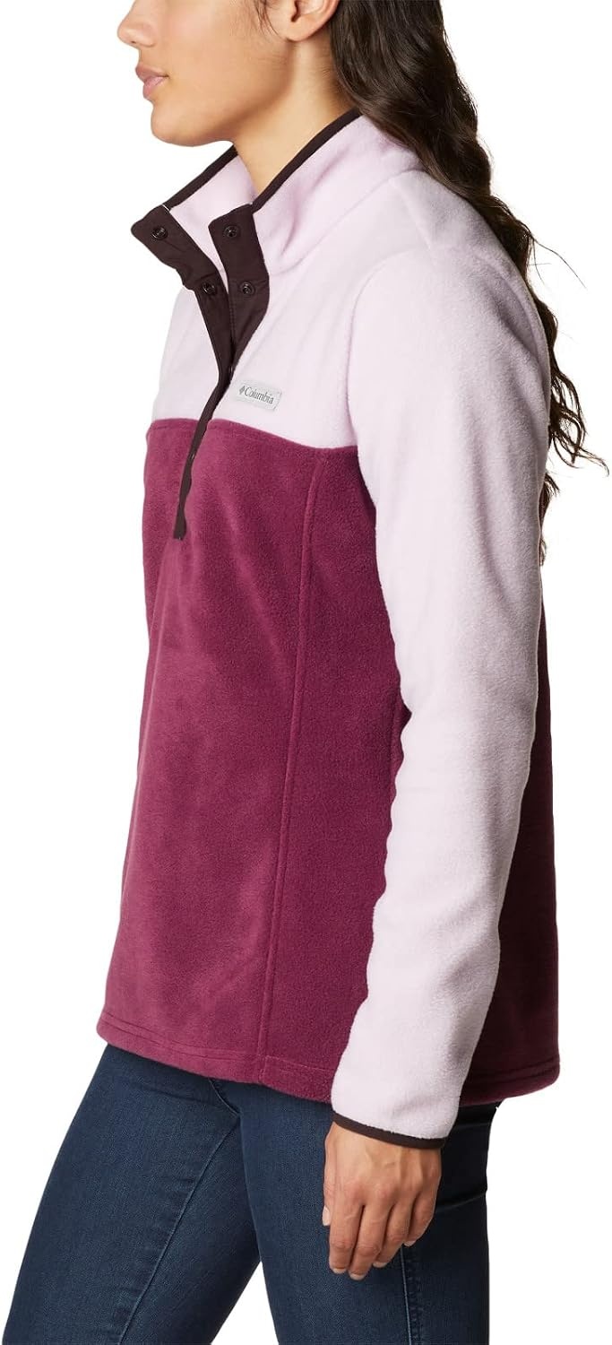 image:imageColumbia Benton Springs 12 Snap Pull Over II Fleece Pullover fr DamenMarionberryAura