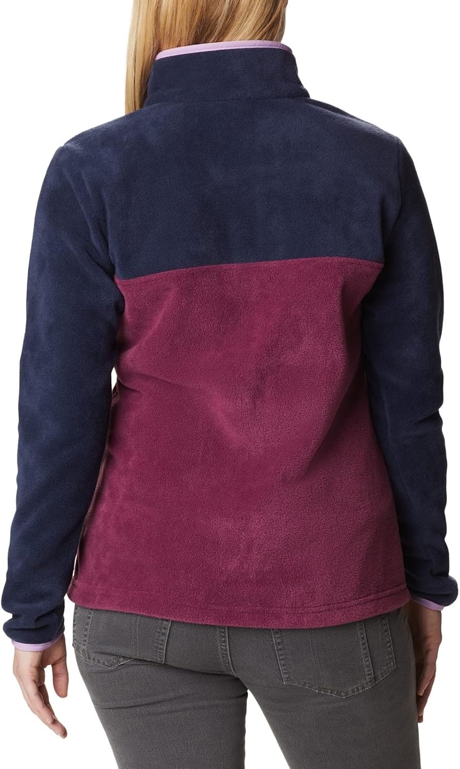 image:imageColumbia Benton Springs 12 Snap Pull Over II Fleece Pullover fr DamenMarionberryDark NocturalGumdrop
