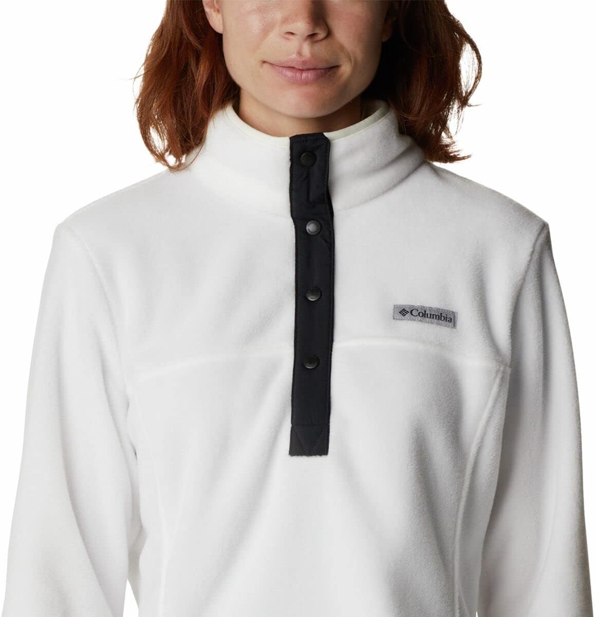 image:imageColumbia Benton Springs 12 Snap Pull Over II Fleece Pullover fr DamenMeersalz Schwarz