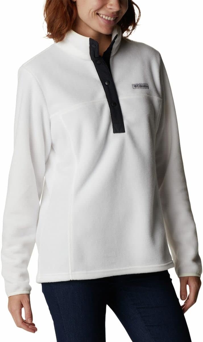 image:imageColumbia Benton Springs 12 Snap Pull Over II Fleece Pullover fr DamenMeersalz Schwarz