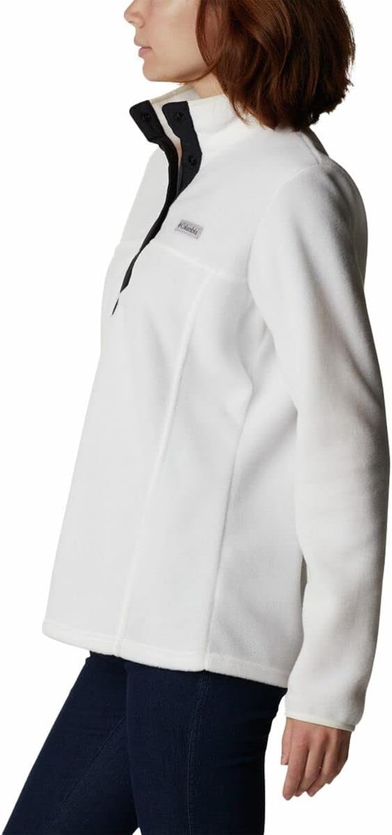 image:imageColumbia Benton Springs 12 Snap Pull Over II Fleece Pullover fr DamenMeersalz Schwarz