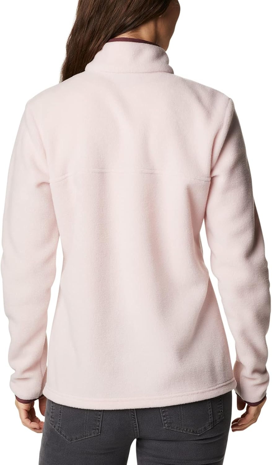 image:imageColumbia Benton Springs 12 Snap Pull Over II Fleece Pullover fr DamenMineral PinkMalbec