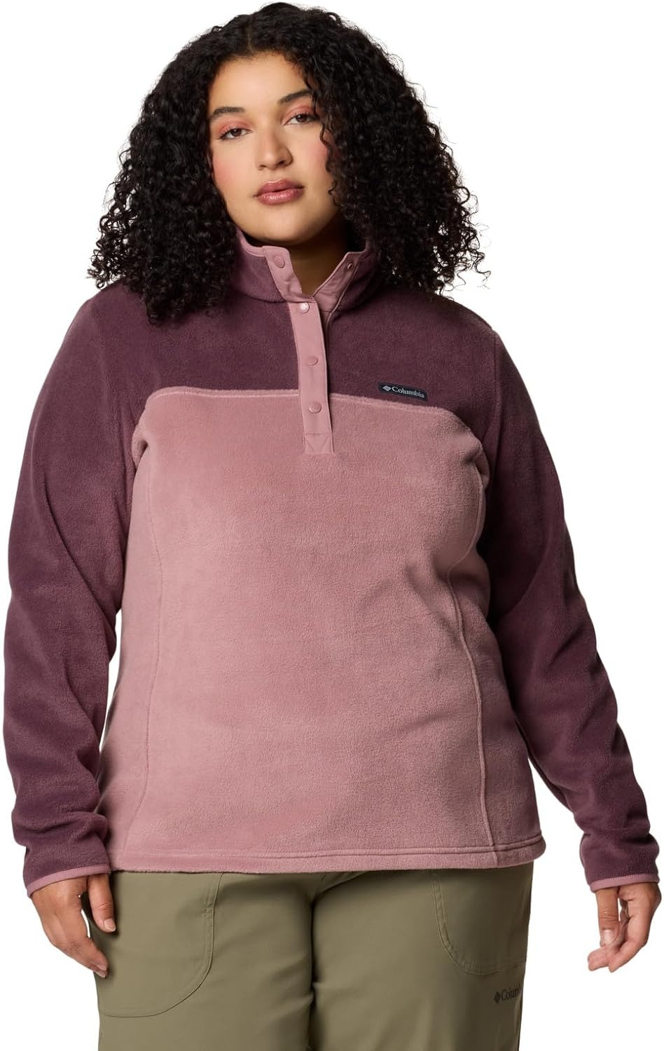 image:imageColumbia Benton Springs 12 Snap Pull Over II Fleece Pullover fr DamenMoonvistaFeige
