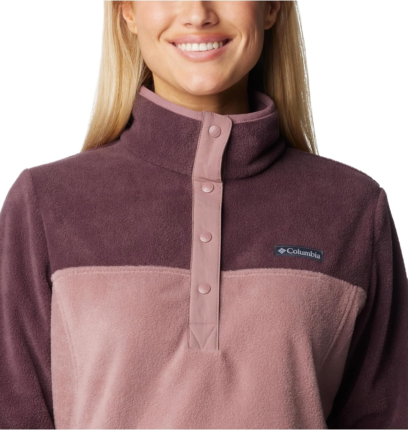 image:imageColumbia Benton Springs 12 Snap Pull Over II Fleece Pullover fr DamenMoonvistaFeige