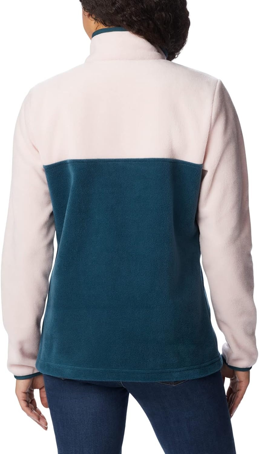 image:imageColumbia Benton Springs 12 Snap Pull Over II Fleece Pullover fr DamenNight WaveDusty PinkNight Wave