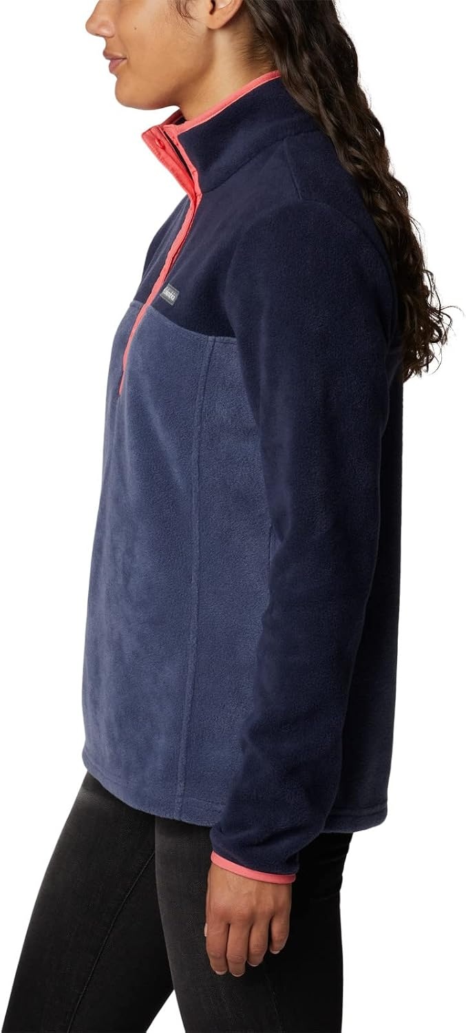 image:imageColumbia Benton Springs 12 Snap Pull Over II Fleece Pullover fr DamenNocturnalDark Nocturnal