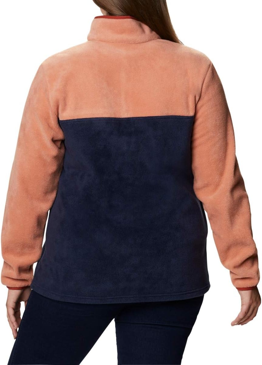 image:imageColumbia Benton Springs 12 Snap Pull Over II Fleece Pullover fr DamenNova PinkDark Nocturnal