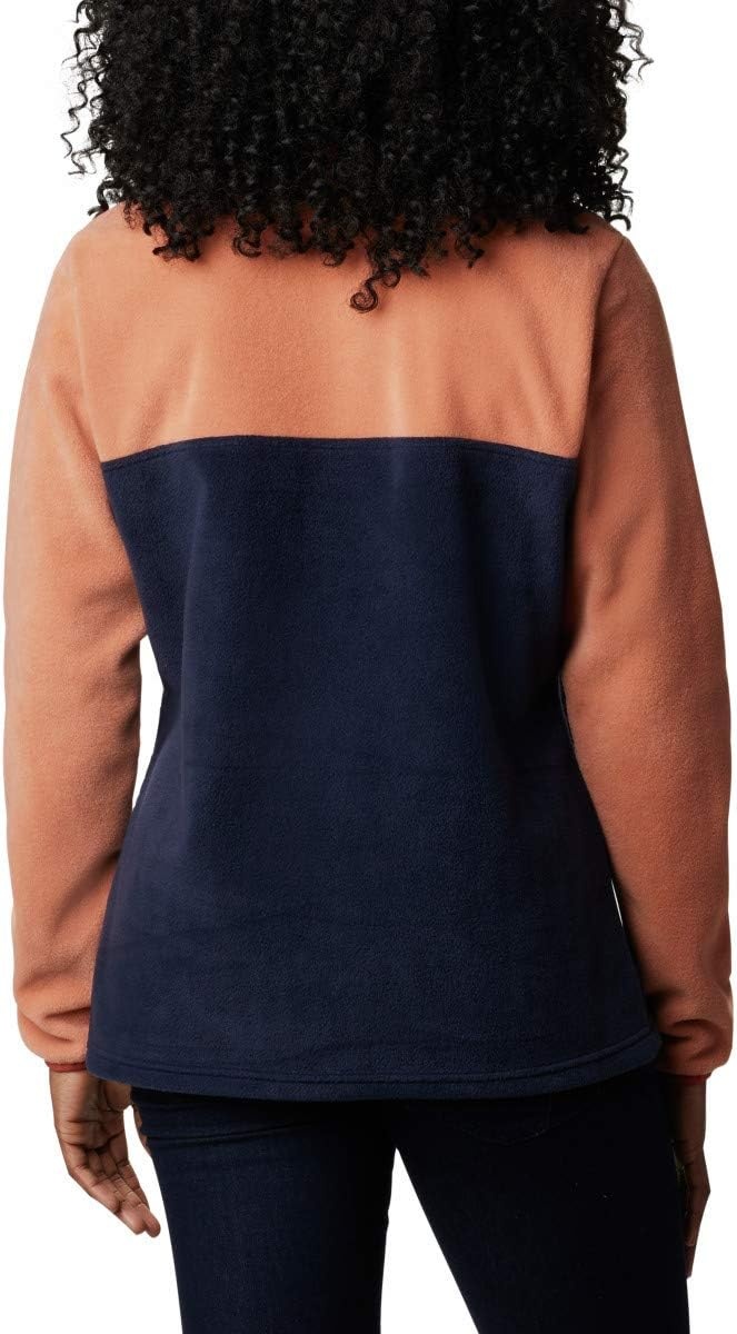 image:imageColumbia Benton Springs 12 Snap Pull Over II Fleece Pullover fr DamenNova PinkDark Nocturnal