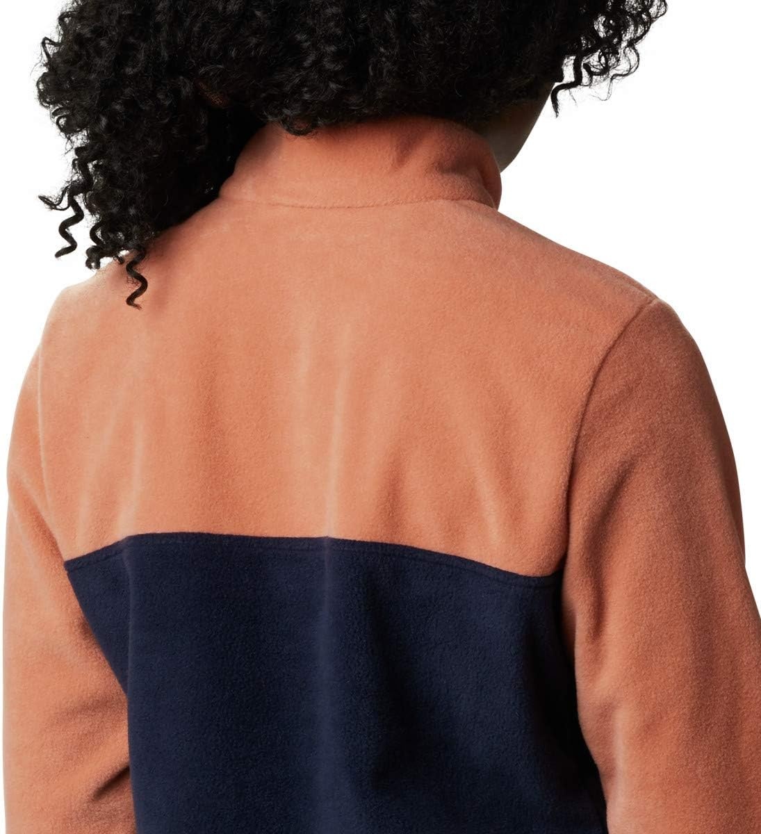 image:imageColumbia Benton Springs 12 Snap Pull Over II Fleece Pullover fr DamenNova PinkDark Nocturnal