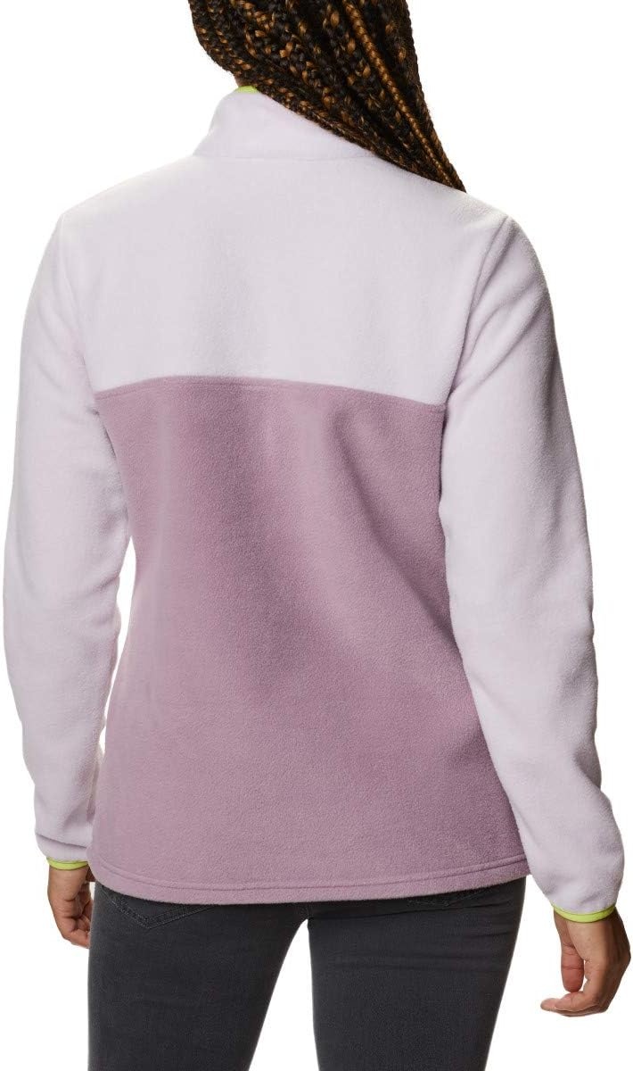image:imageColumbia Benton Springs 12 Snap Pull Over II Fleece Pullover fr DamenPale LilacWinter Mauve